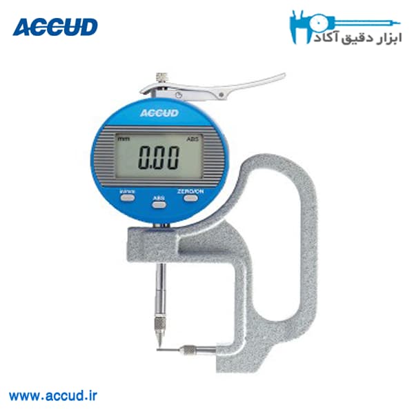 ضخامت سنج دیجیتال فک سوزنی 10-0 میلیمتر Accud (اکود با گارانتی شرکتی) مدل 462-010-11