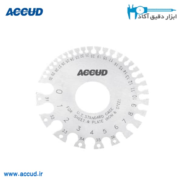 وایر گیج 36-0 میلی متر Accud (اکود با گارانتی شرکتی) مدل 741-036-12