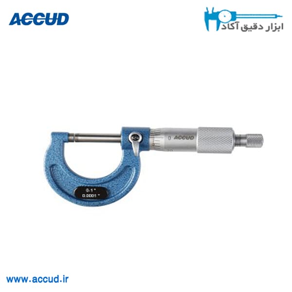 میکرومتر خارج سنج اینچی Accud 3-4 in (اکود با گارانتی شرکتی) مدل 324-004-01
