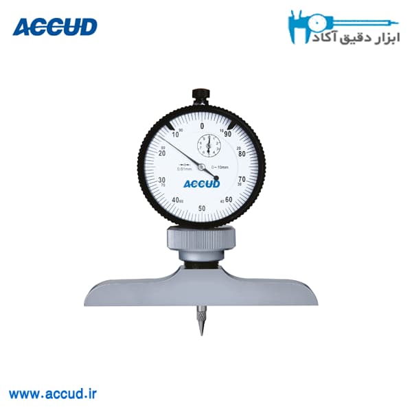 عمق سنج عقربه ای سوزنی Accud (اکود با گارانتی شرکتی) مدل 291-010-11