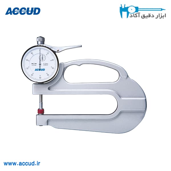 ضخامت سنج بازو بلند 20-0 میلی متر Accud (اکود با گارانتی شرکتی) مدل 444-020-11