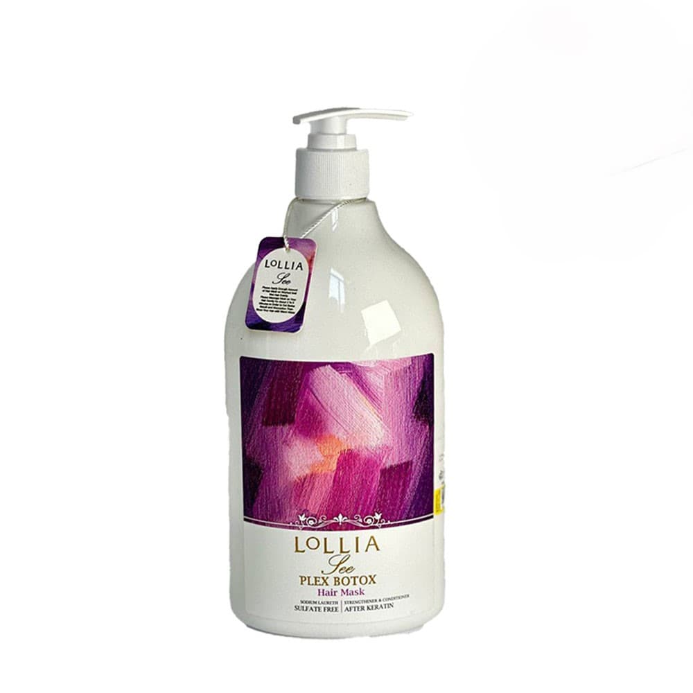 ماسک مو داخل حمام حاوی کراتین لولیا 300 میل Hair mask in the bath lollia — تصویر ۴