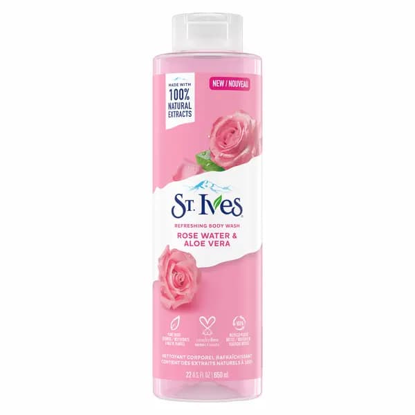 شامپو بدن رز و آلوئه ورا سینت ایوز St.ives