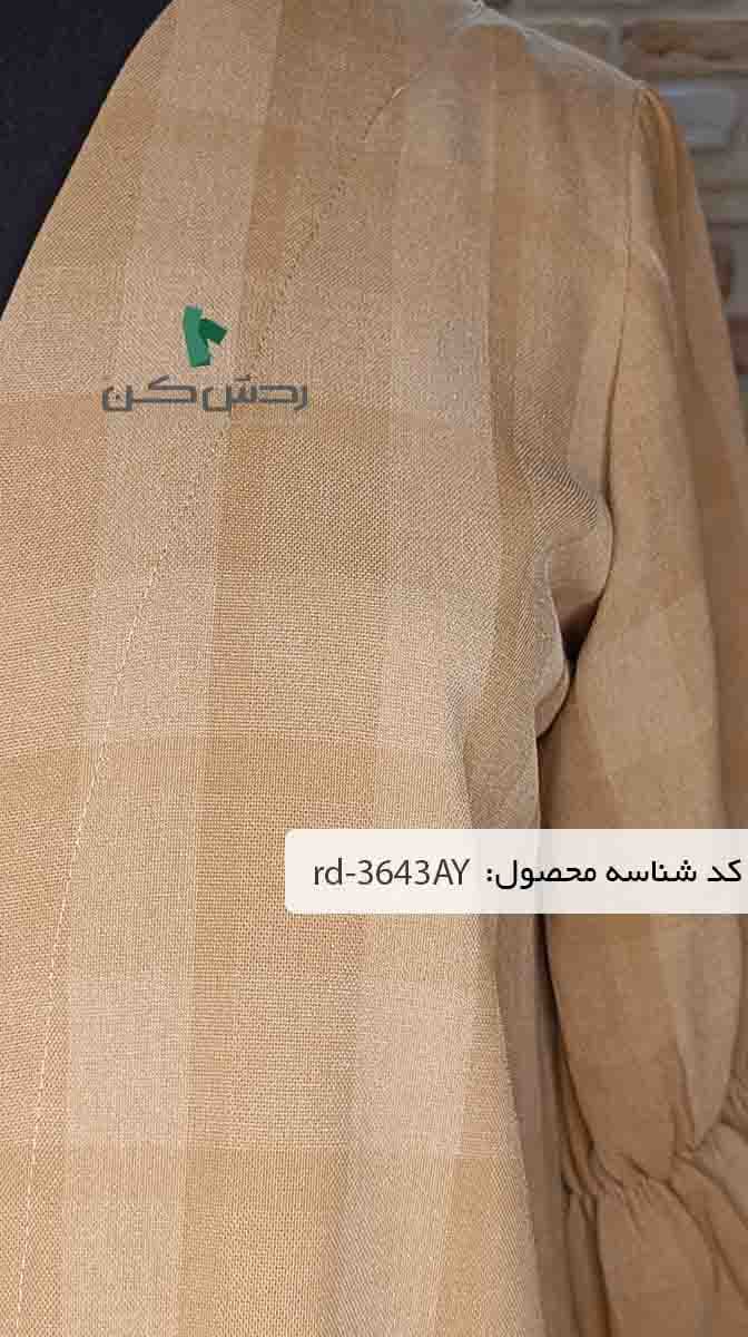 مانتو کوتاه آستین پفکی زنانه دست دوم — تصویر ۲