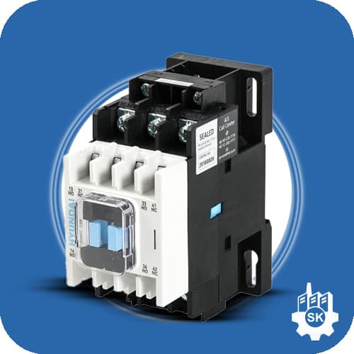 کنتاکتور هیوندای 9 آمپر 4 کیلووات بوبین 220VAC