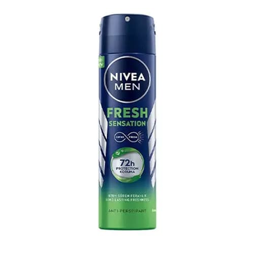 اسپری ضد تعریق مردانه نیوا مدل fresh sensation حجم 150 میل