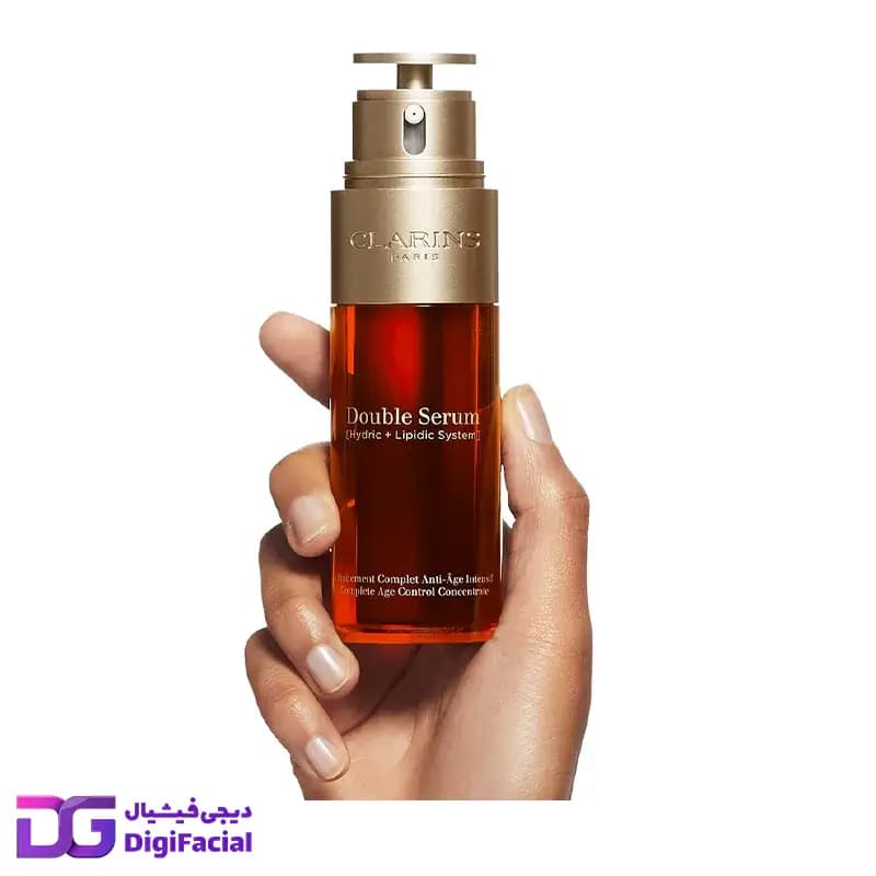 دابل سرم جوانساز کلارنس حجم 50 میل — تصویر ۲