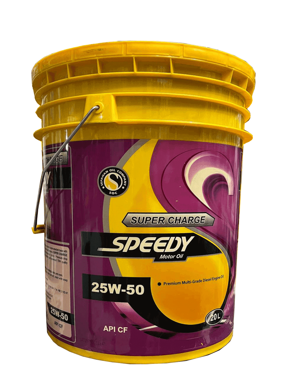روغن موتور اسپیدی سوپرشارژ (25w50) 20 لیتری