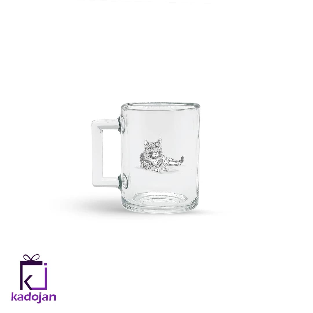 لیوان فانتزی طرح گربه کد 2513