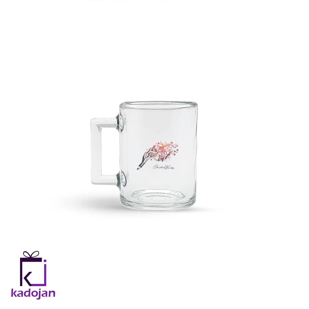 لیوان فانتزی طرح دار کد 2516
