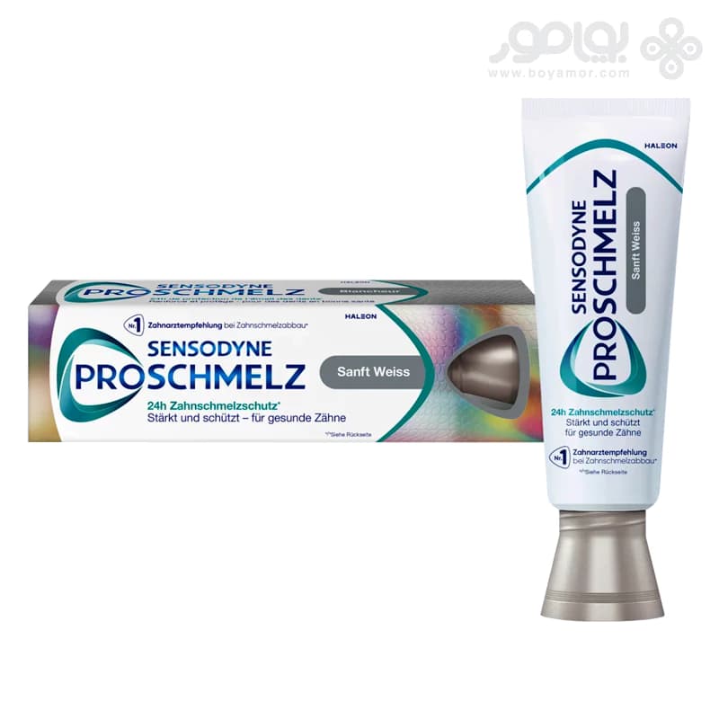 خمیر دندان سنسوداین پرو نمل مدل GENTLE WHITENING حجم 75 میل — تصویر ۳