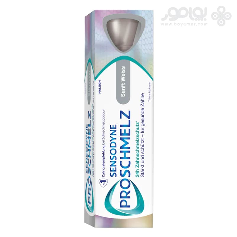 خمیر دندان سنسوداین پرو نمل مدل GENTLE WHITENING حجم 75 میل — تصویر ۲