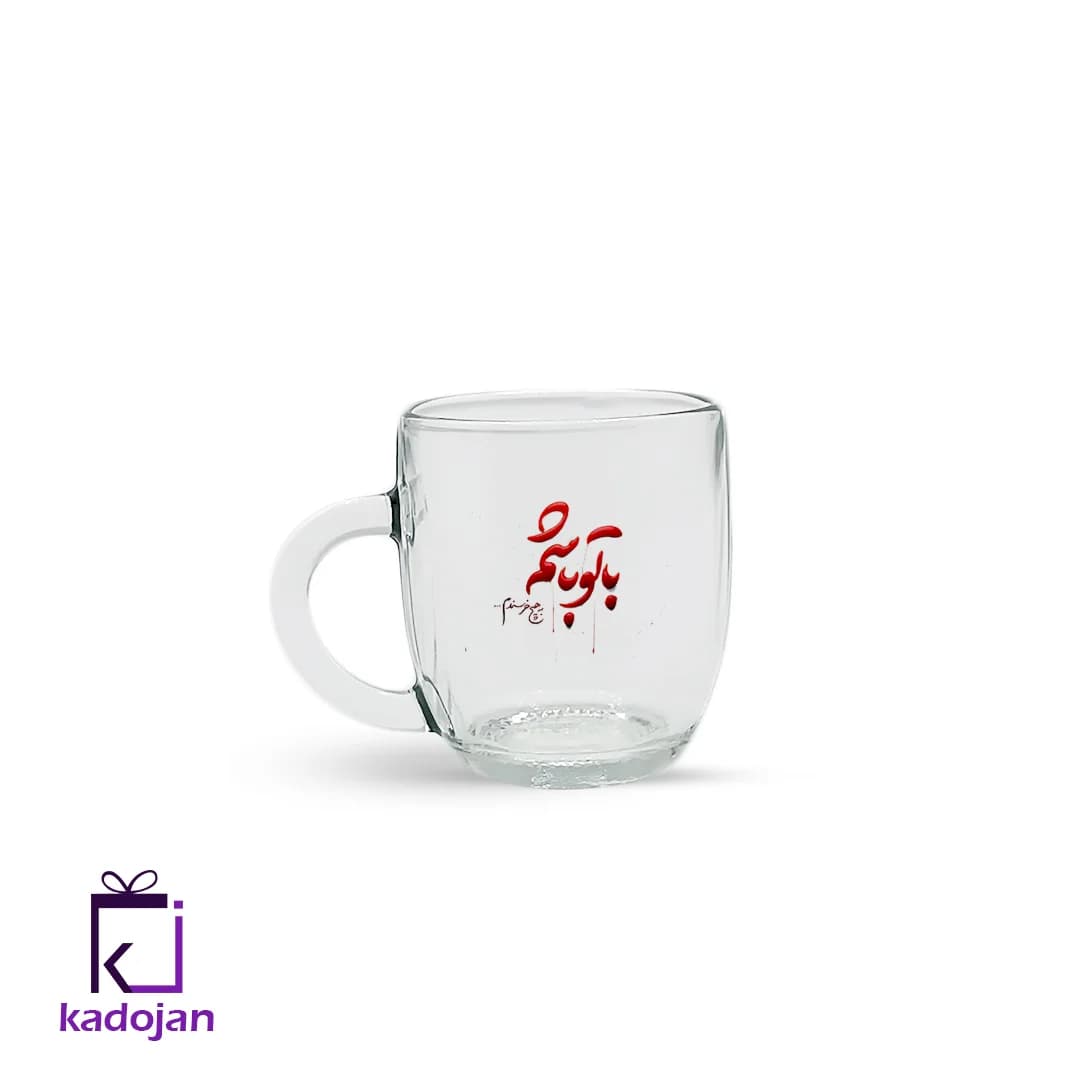 لیوان فانتزی طرح عاشقانه کد 2455