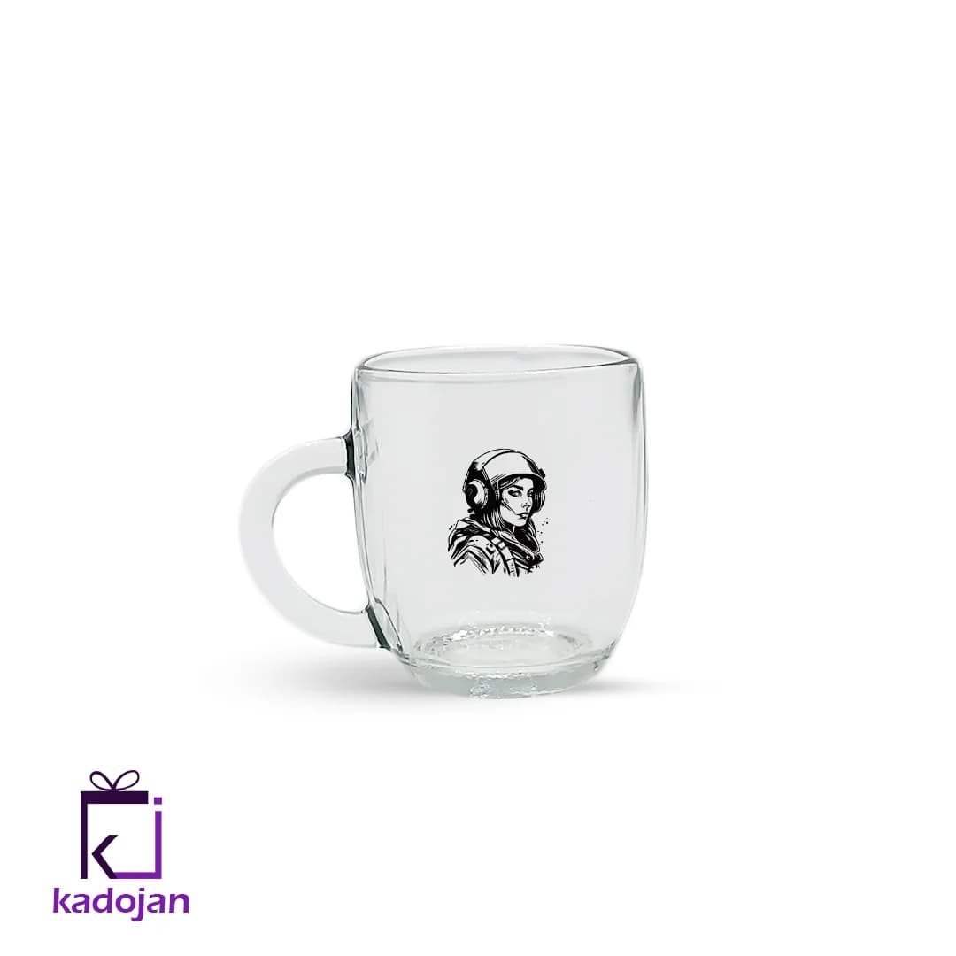 لیوان فانتزی طرح دخترانه کد 2446
