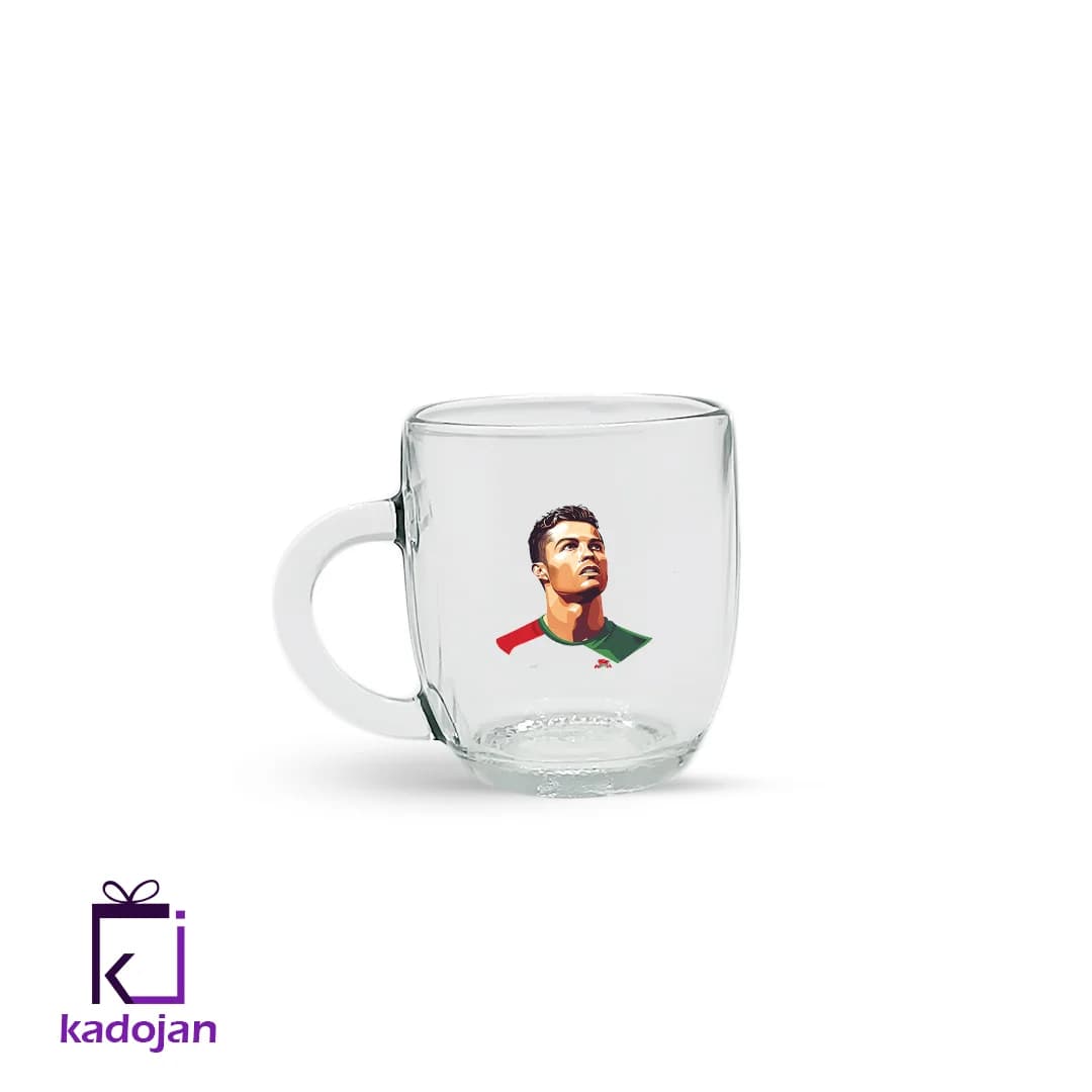 لیوان فانتزی طرح رونالدو کد 2429