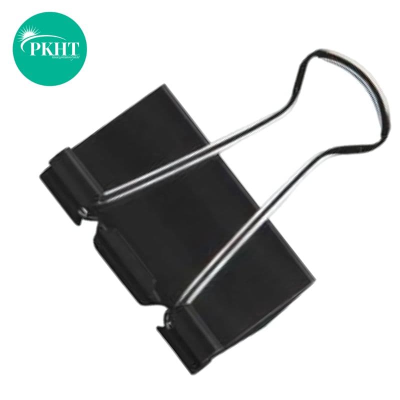 گیره دوبل رنگی 25 میل پارسیکار بسته 12 عددی