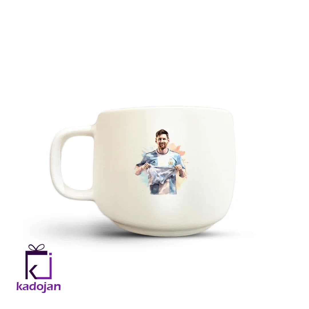 ماگ فانتزی طرح مسی کد 2354