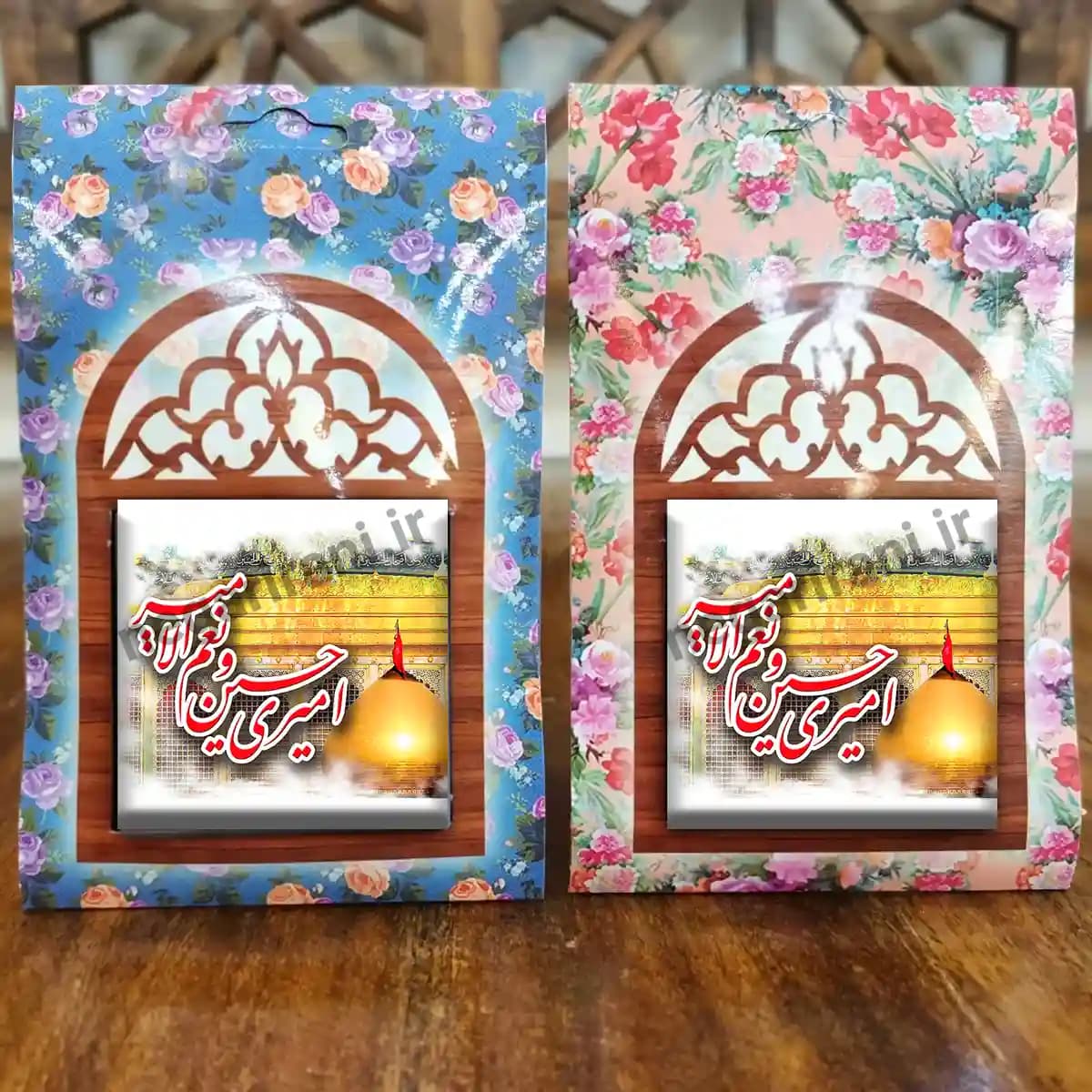 تندیس کاشی پنجره ای امیری حسین و نعم الامیر مدل 2F 9 — تصویر ۴