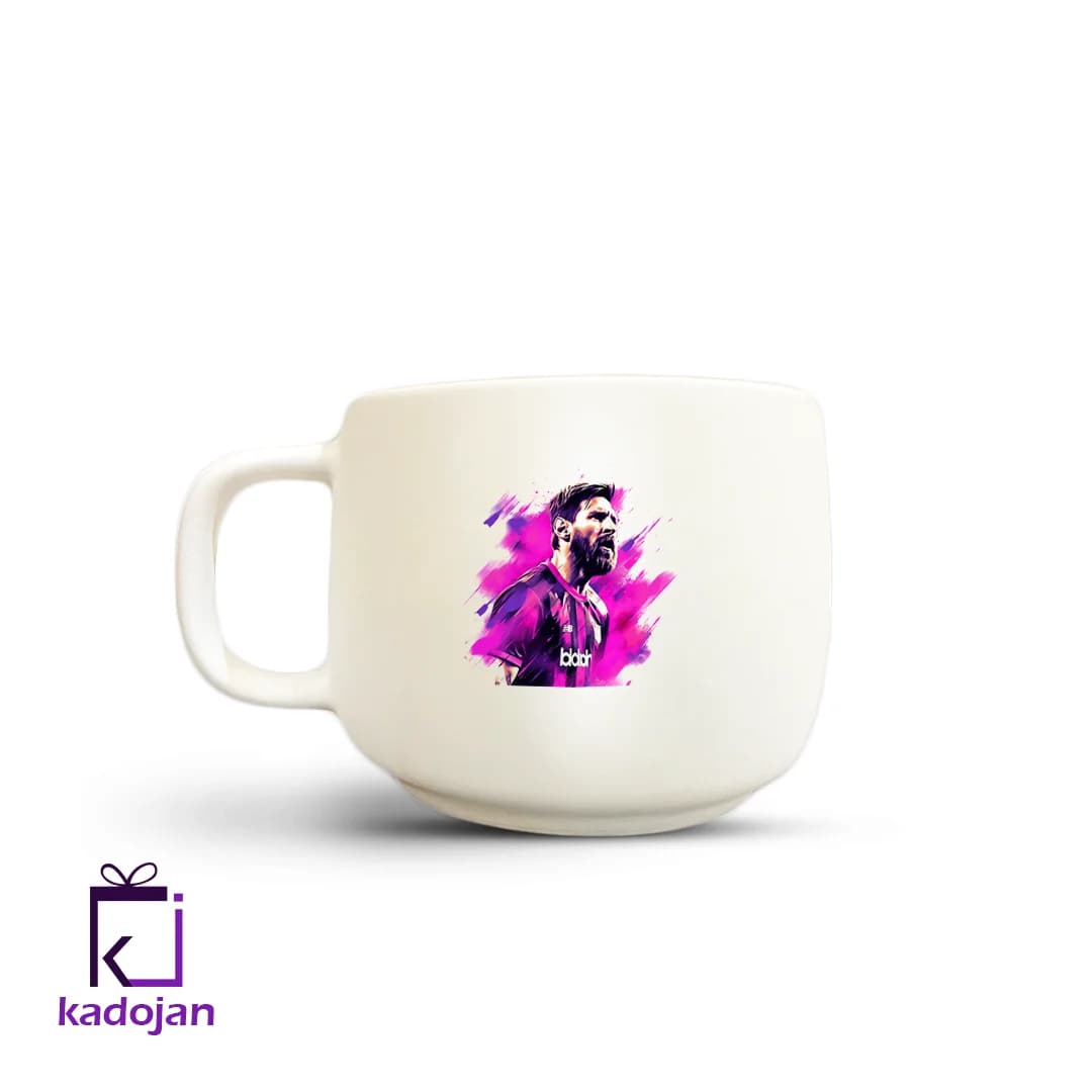 ماگ فانتزی طرح مسی کد 2355
