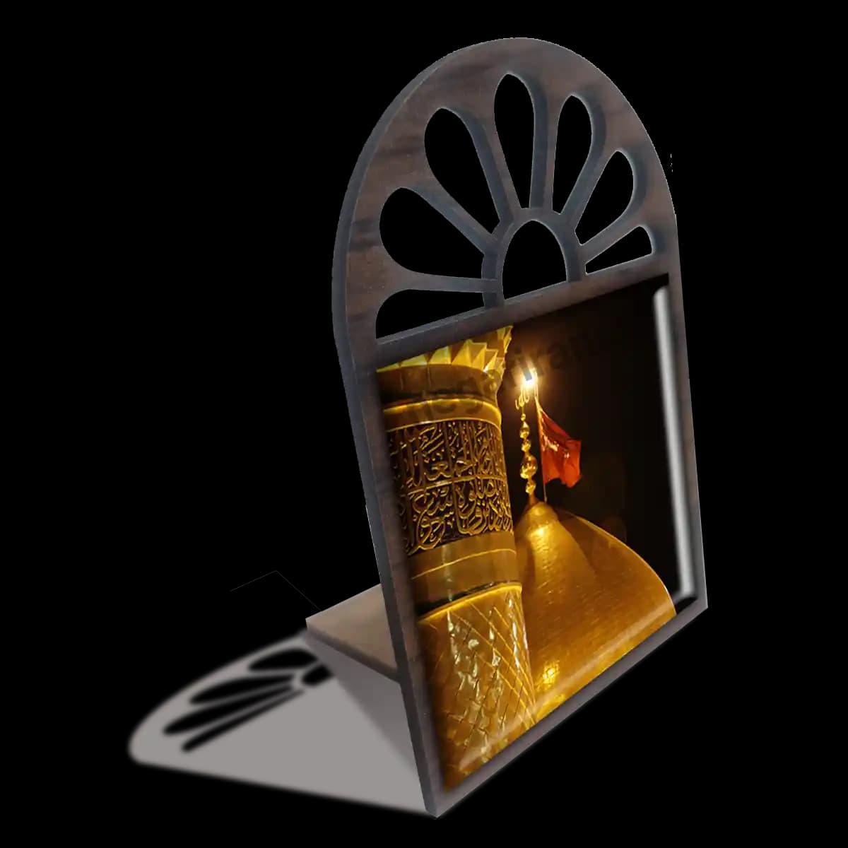 تندیس کاشی پنجره ای گنبد امام حسین (ع) مدل 2F 5 — تصویر ۳