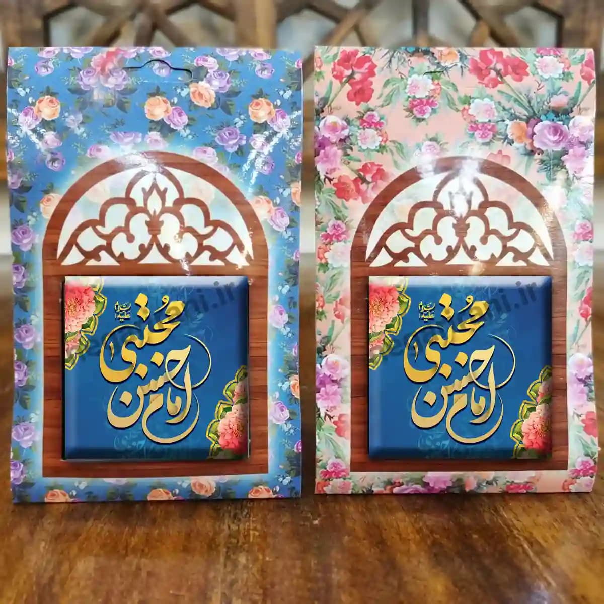 تندیس کاشی پنجره ای امام حسن مجتبی علیه السلام مدل 2E 32 — تصویر ۴