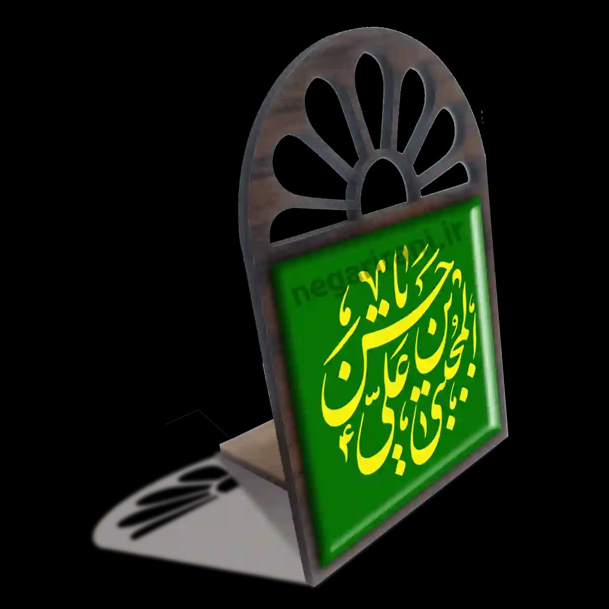 تندیس کاشی پنجره ای حسن المجتبی بن علی مدل 2E 26 — تصویر ۳