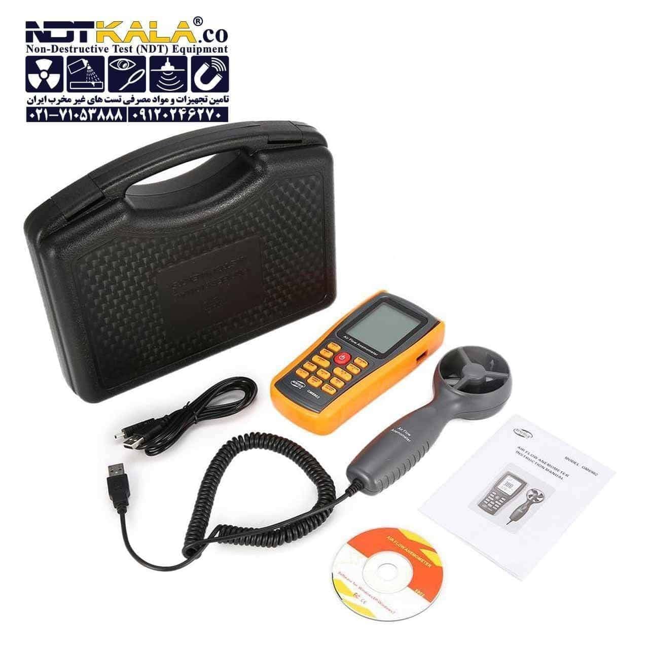 بادسنج دیجیتالی پره ایی بنتک Benetech GM8902 — تصویر ۳