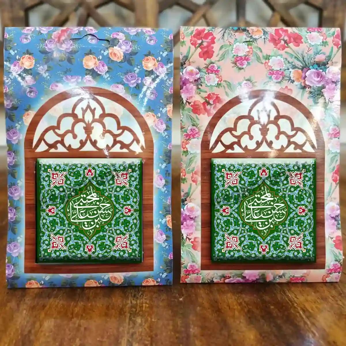 تندیس کاشی پنجره ای حسن المجتبی بن علی مدل 2E 12 — تصویر ۴