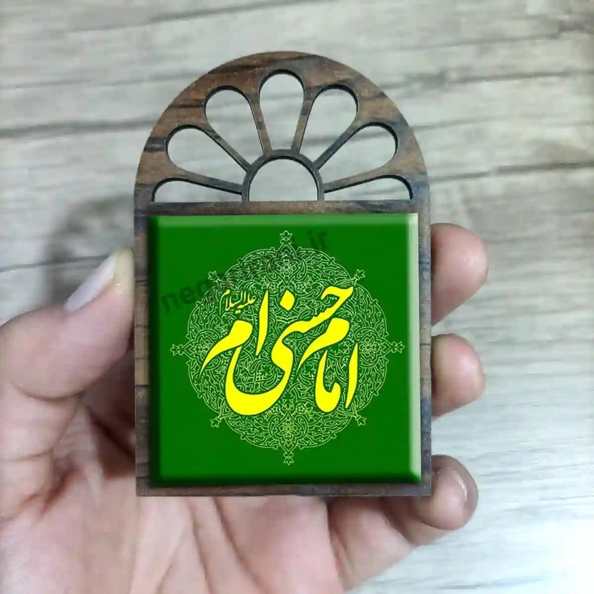 تندیس کاشی پنجره ای امام حسنی ام مدل 2E 1 — تصویر ۲