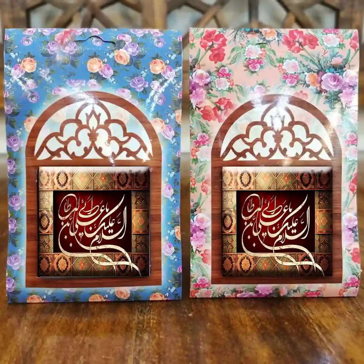 تندیس کاشی پنجره ای السلام علیک یا علی مدل 2D 242 — تصویر ۴