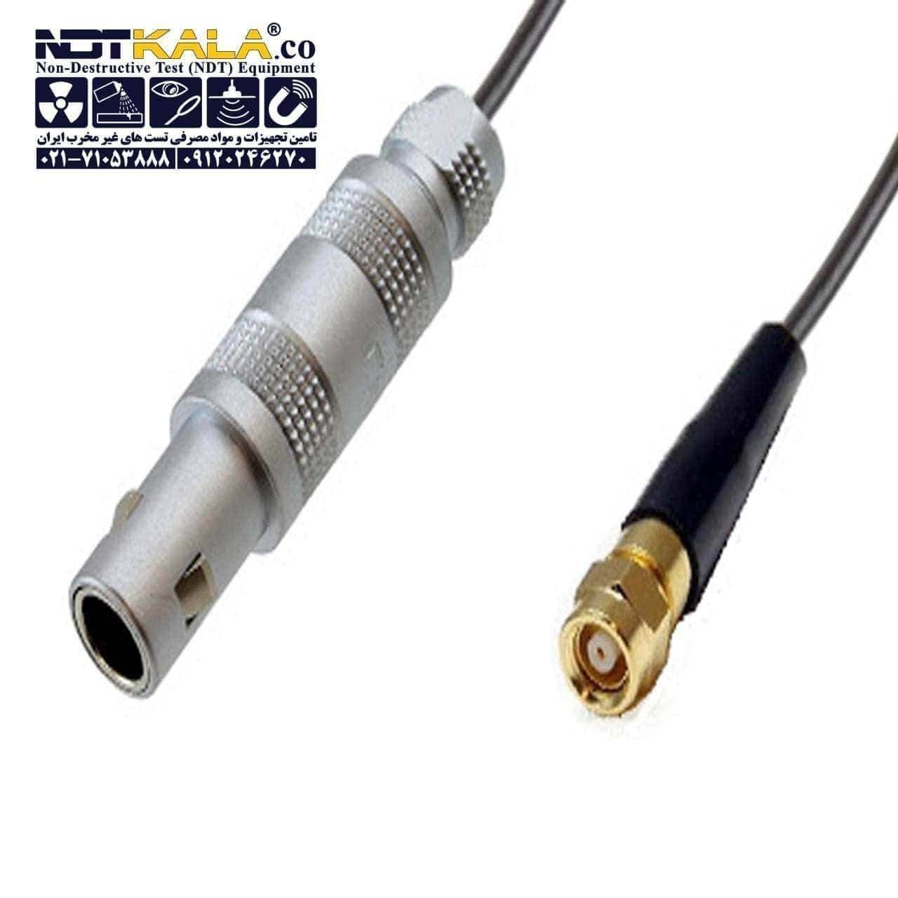 کابل دوبل دستگاه ut داپلر LEMO-1/Microdot — تصویر ۴