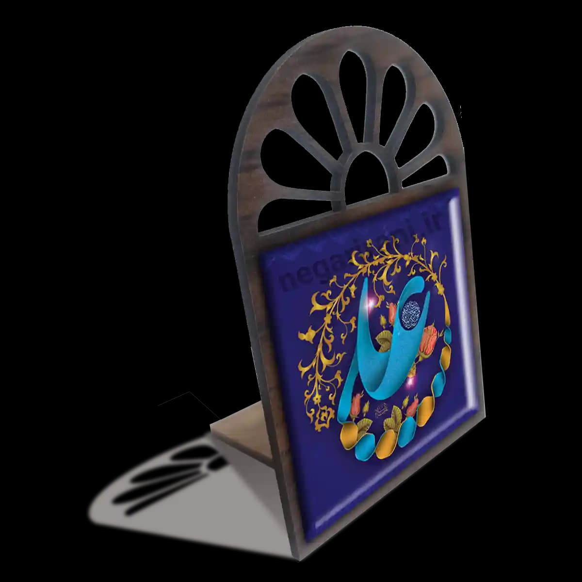 تندیس کاشی پنجره ای علی علیه السلام 2D 212 — تصویر ۳