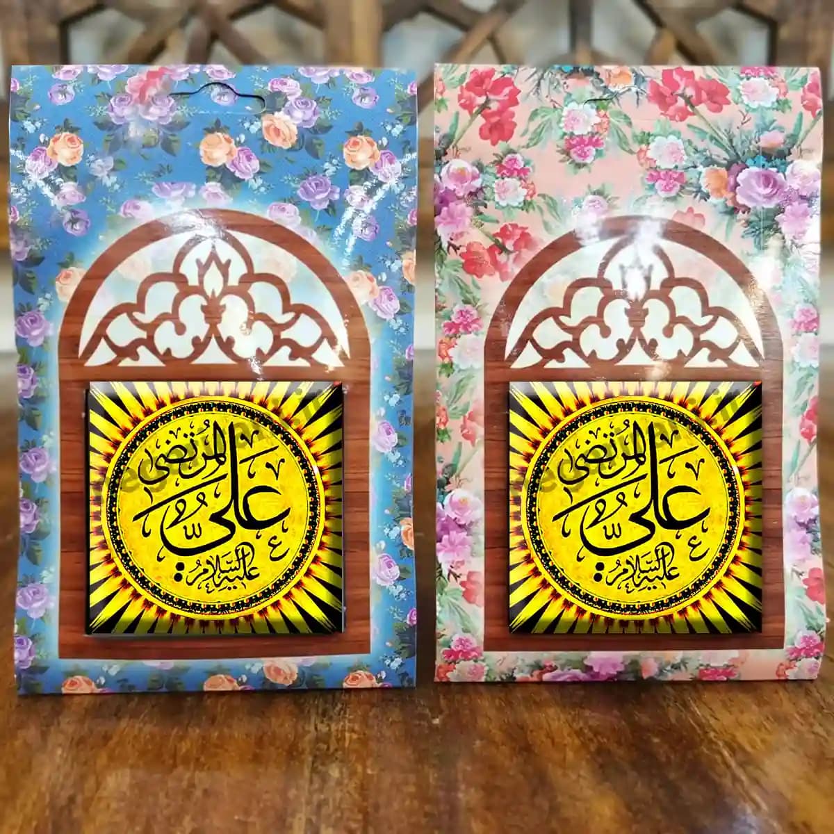 تندیس کاشی پنجره ای علی علیه السلام مدل 2D 46 — تصویر ۴