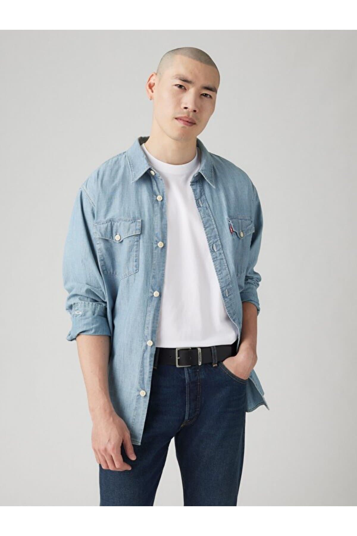 کمربند لیوایز مردانه پاموک مشکی | Levi’s 002G3-0000 PK