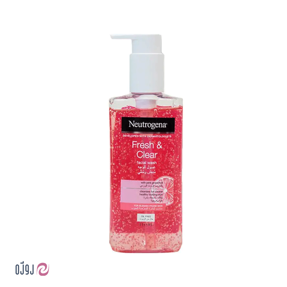 ژل شستشوی صورت عصاره گریپ فروت نوتروژینا 200ml