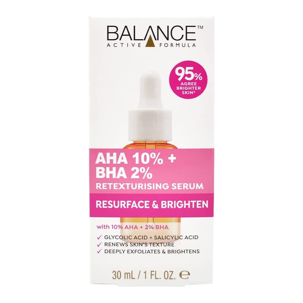 سرم لایه بردار AHA10% و BHA2% بالانس 30ml — تصویر ۵