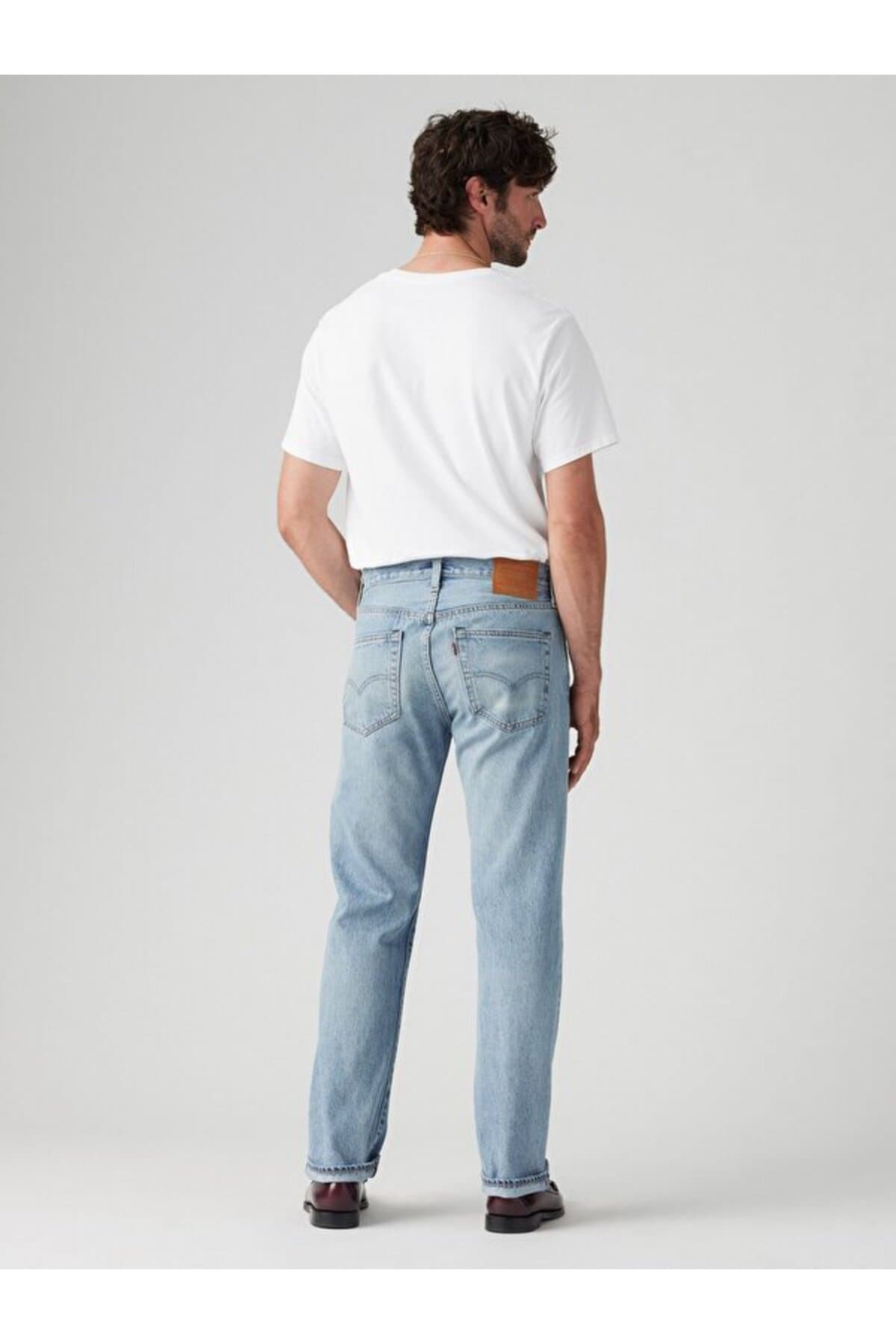 شلوار جین لیوایز مردانه پاموک آبی راسته Regular/رگولار فاق نرمال | Levi’s A773500350 PK — تصویر ۶