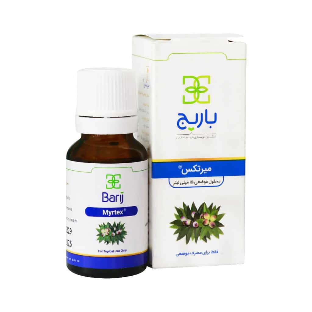 محلول موضعی میرتکس باریج اسانس | 15 میلی لیتر