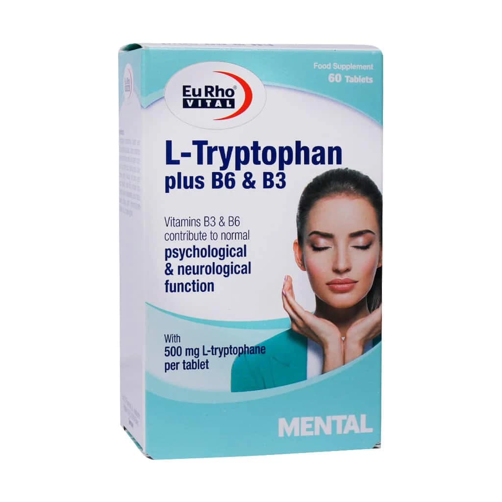 ال تریپتوفان پلاس ب6 و ب3 یوروویتال | 60 عددی