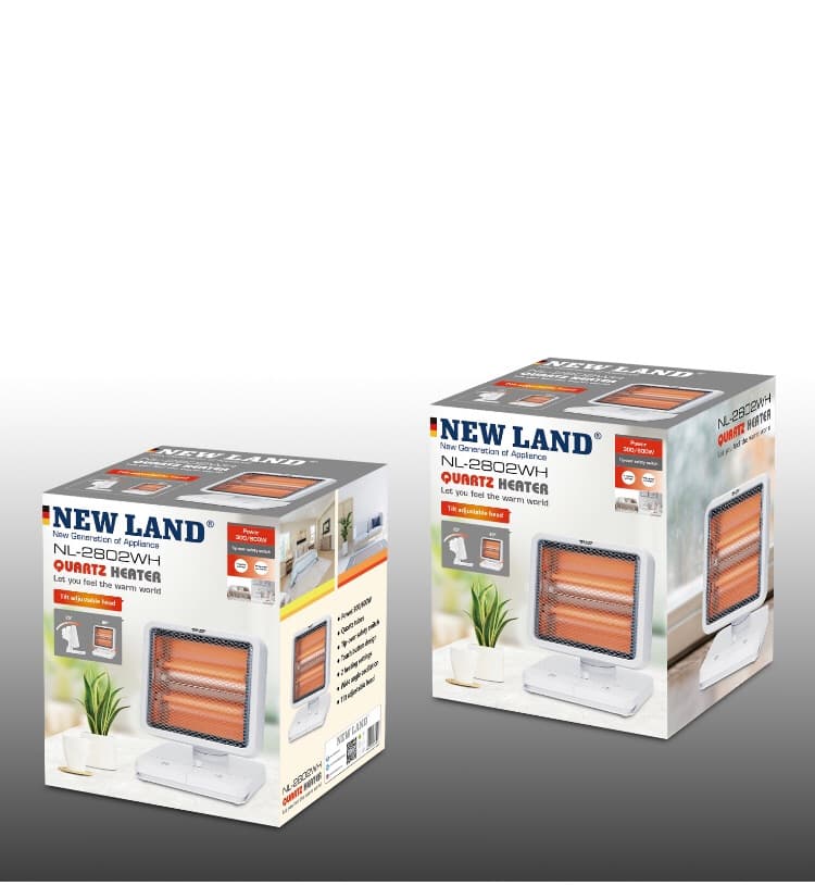 بخار برقی نیولند مدل Electric heater NEWLAND NL-2802WH