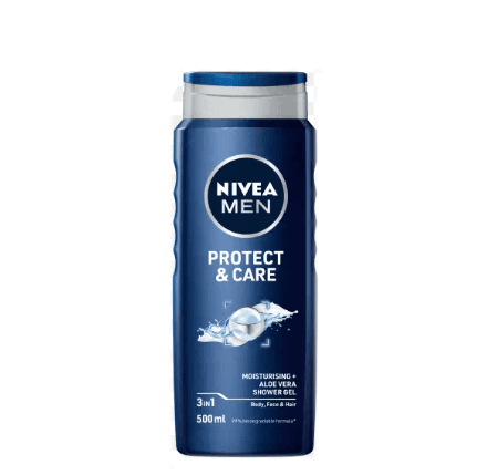 شامپو سر و بدن نیوا مردانه مدل PROTECT&CARE