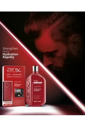 شامپو ضد شوره زنیکس zenix ترکیه ضد قارچ و التهاب کف سر حجم 250 میل — تصویر ۲