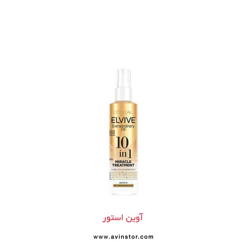 اسپری مو 10 کاره معجزه گر LOREAL Paris Extraordinary Oil 10