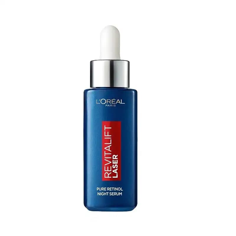 سرم شب لورال ضد چروک عمقی رتینول مدل Revitalift Laser Pure Retinol