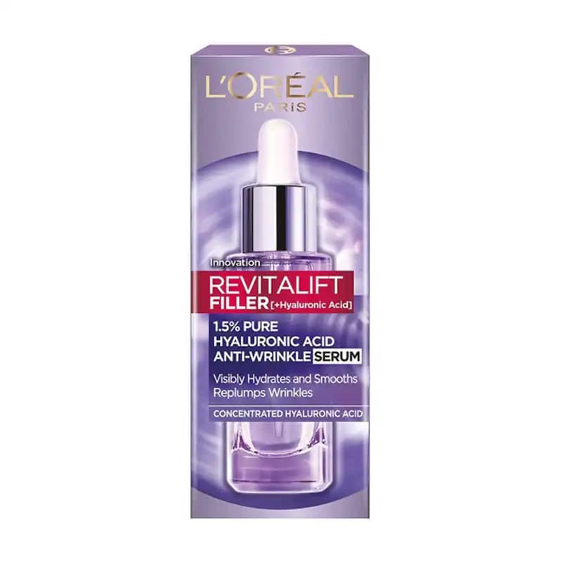 سرم ضد چروک و آبرسان لورال مدل Loreal Revitalift Filler — تصویر ۳