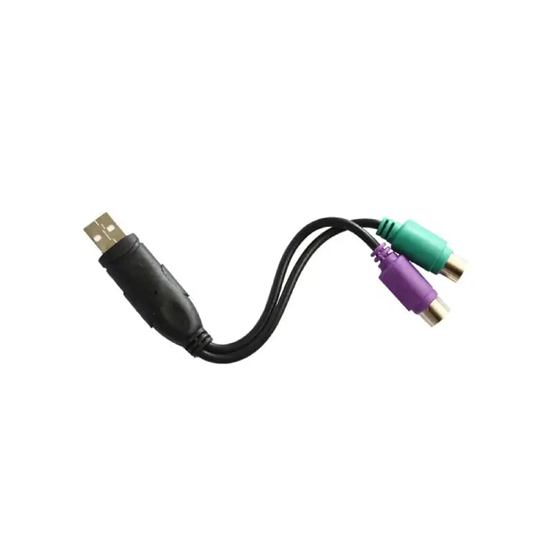 تبدیل D-TECH PS2 TO USB برددار مشکی