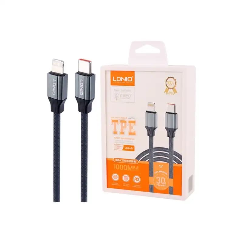 کابل شارژ تایپ سی به آیفون LDNIO LC441 C-I