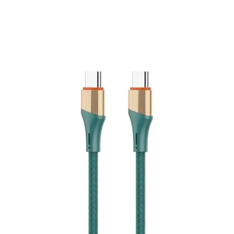 کابل شارژ دوسر تایپ سی LDNIO LC631 C-C 1M