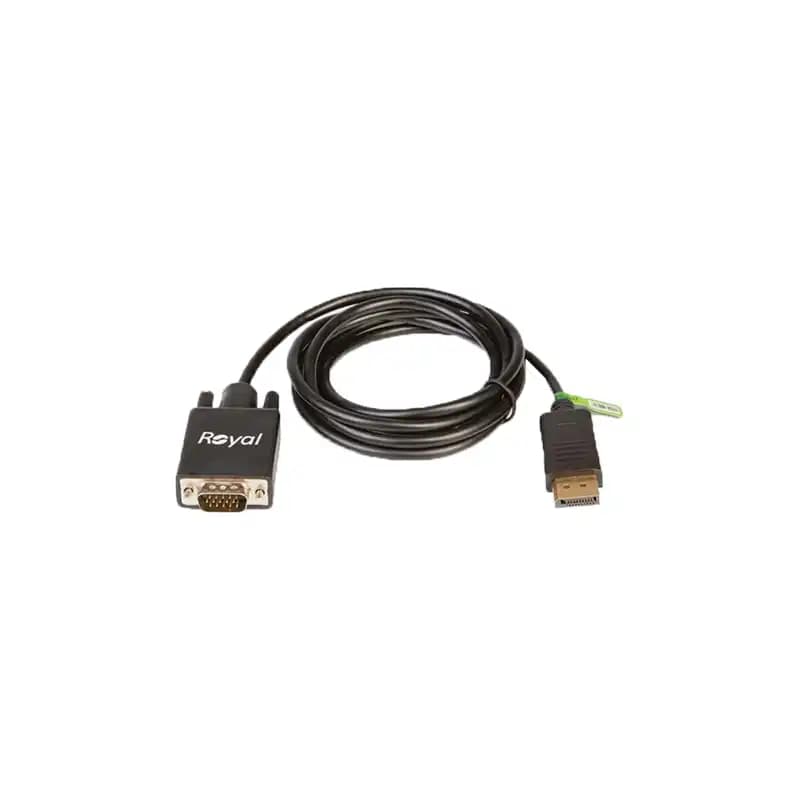 کابل ROYAL DISPLAY TO VGA 4K 3M