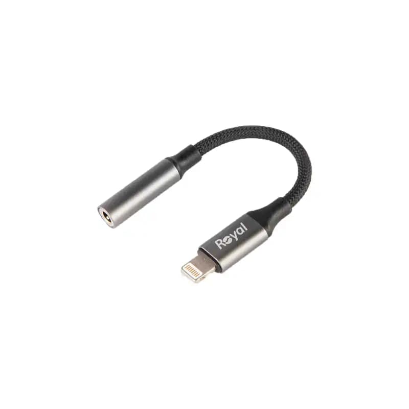 تبدیل کابلی ROYAL RAL-100 IPHONE TO AUX 10CM
